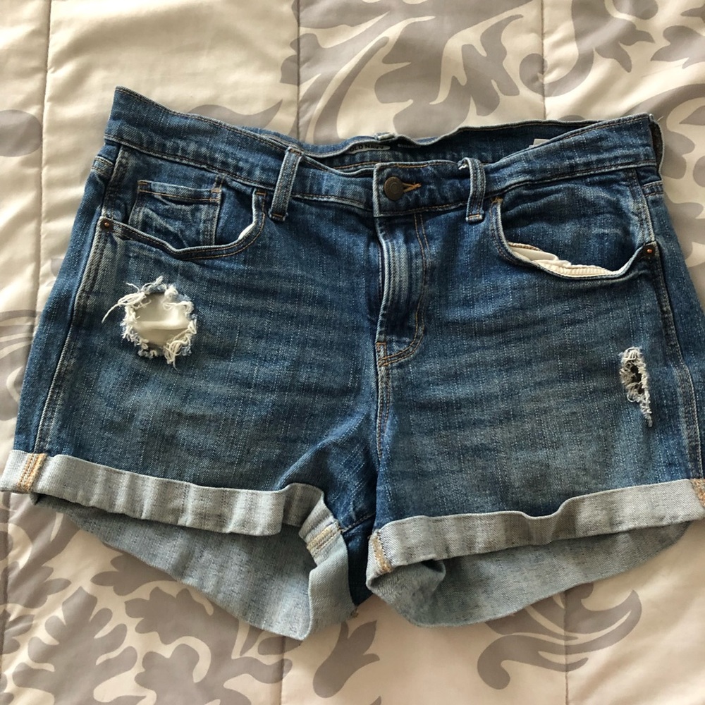 Old navy boyfriend women’s denim shorts size 8